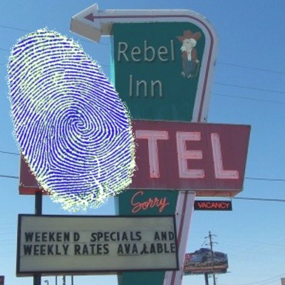 Fingerprint identifies thumb